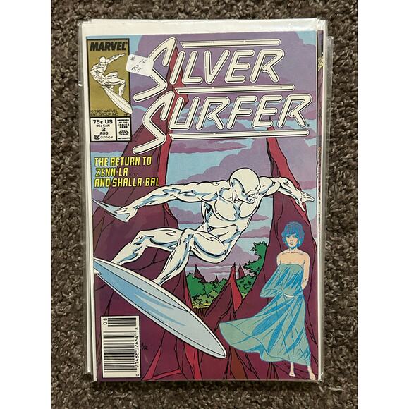 Silver Surfer Vol. 3 #1, 2, 4, 6, 7, 8, 9 (1987 Marvel) Lot of 7 - 3 KEY ISSUES - Picture 8 of 8